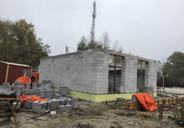 Строительство дома с газоблока